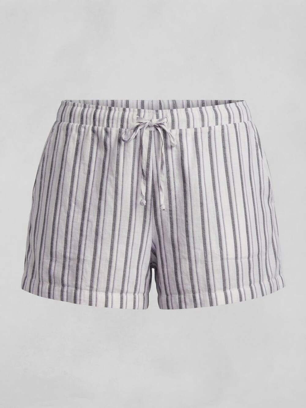 Caslon Womens Striped Shorts Size XXL Pull-On Casual Lineno